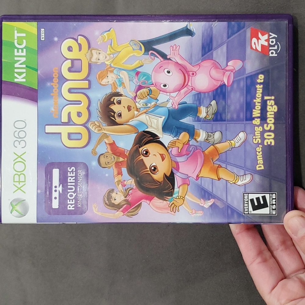 Nickelodeon Dance Party Game for Xbox 360 Kinect – Dora, Diego & Backyardigans